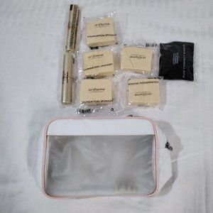 Oriflame Toiletries Bag Swedish Care Bushes Sponges compact Mirror Bx005